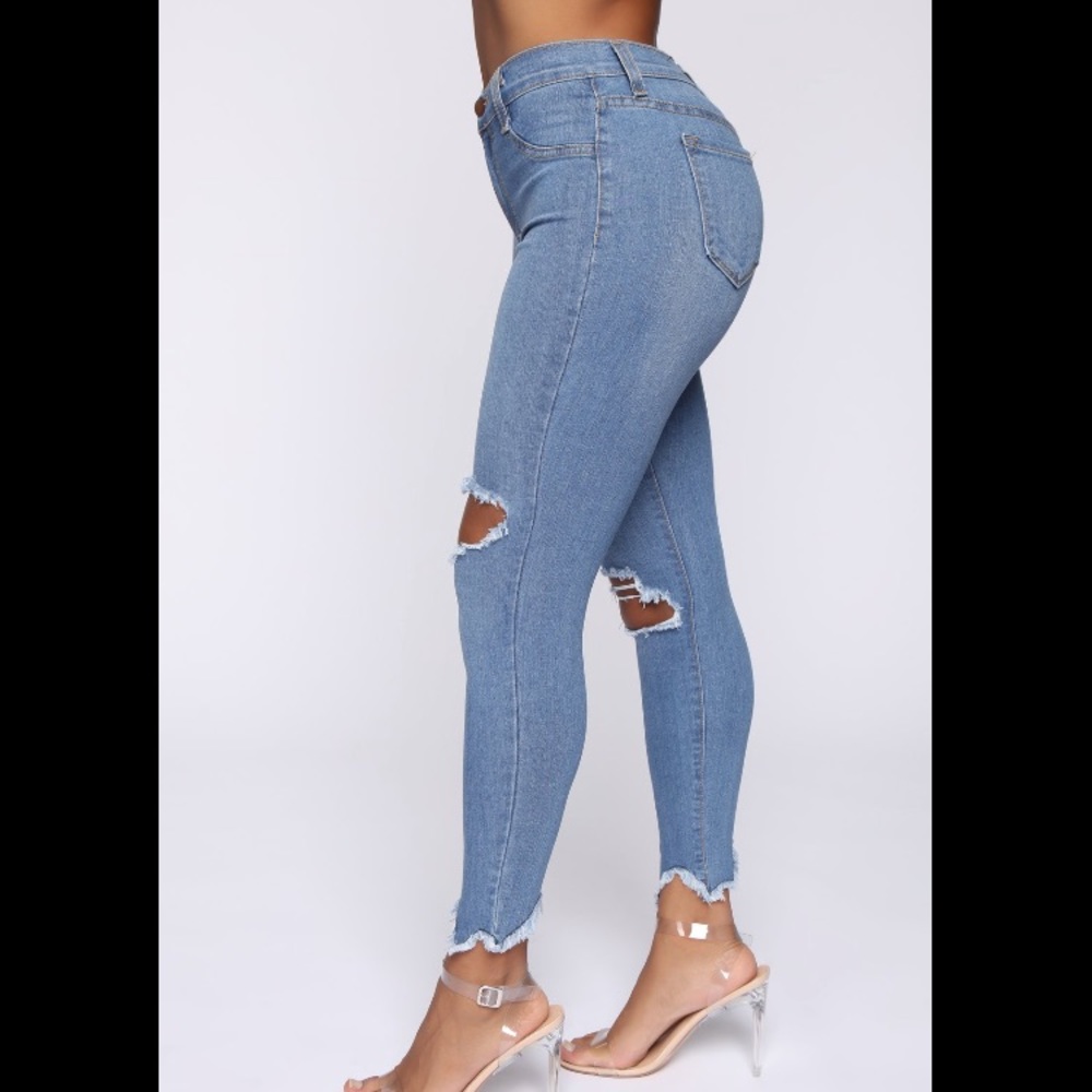New Fashion Nova Dark Denim Jean Size11